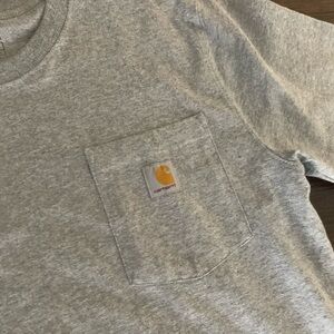 Carhartt Heather Gray Relaxed Fit Top